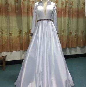 Custom White Gown